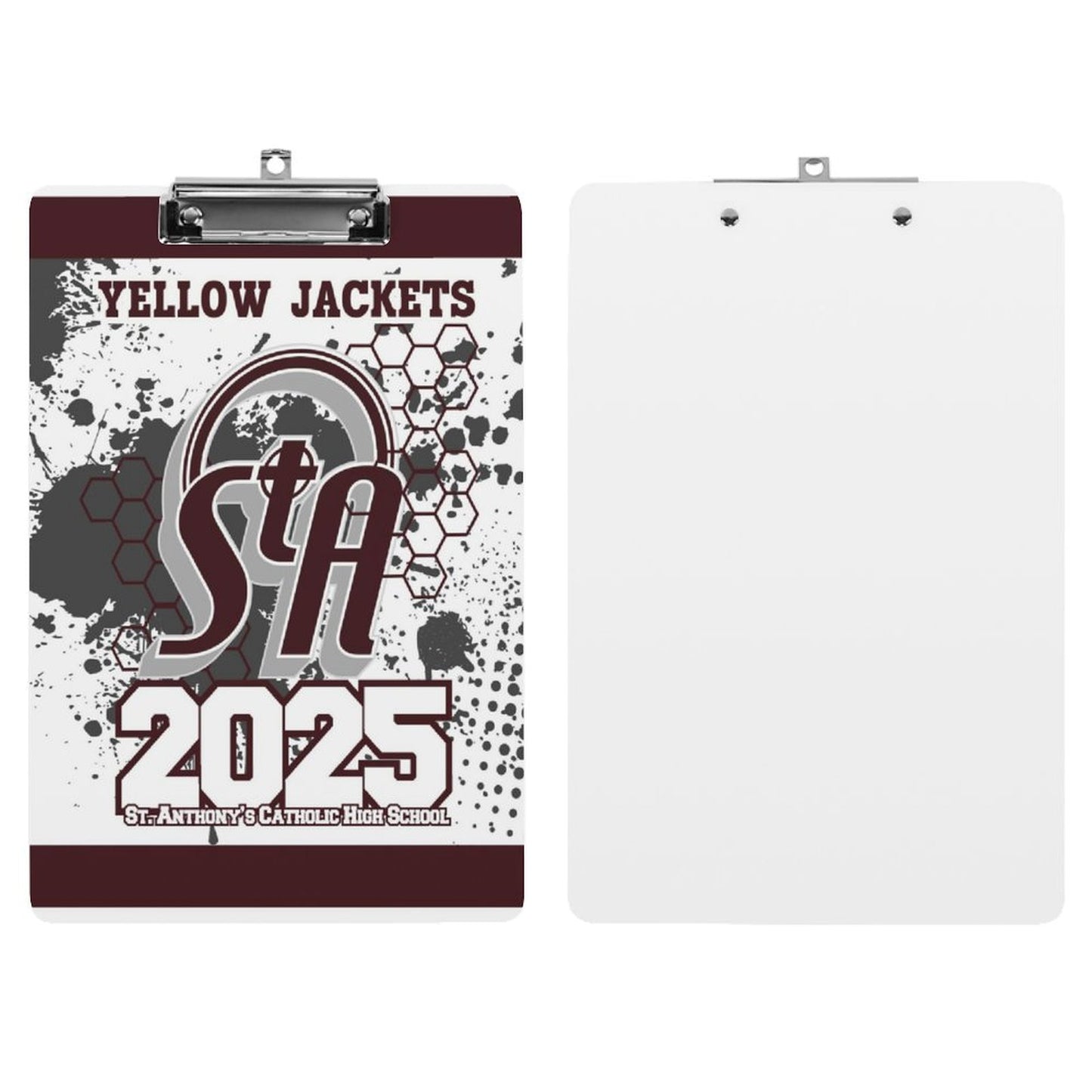Acrylic Clipboard (A4) Spirit clipboard backside