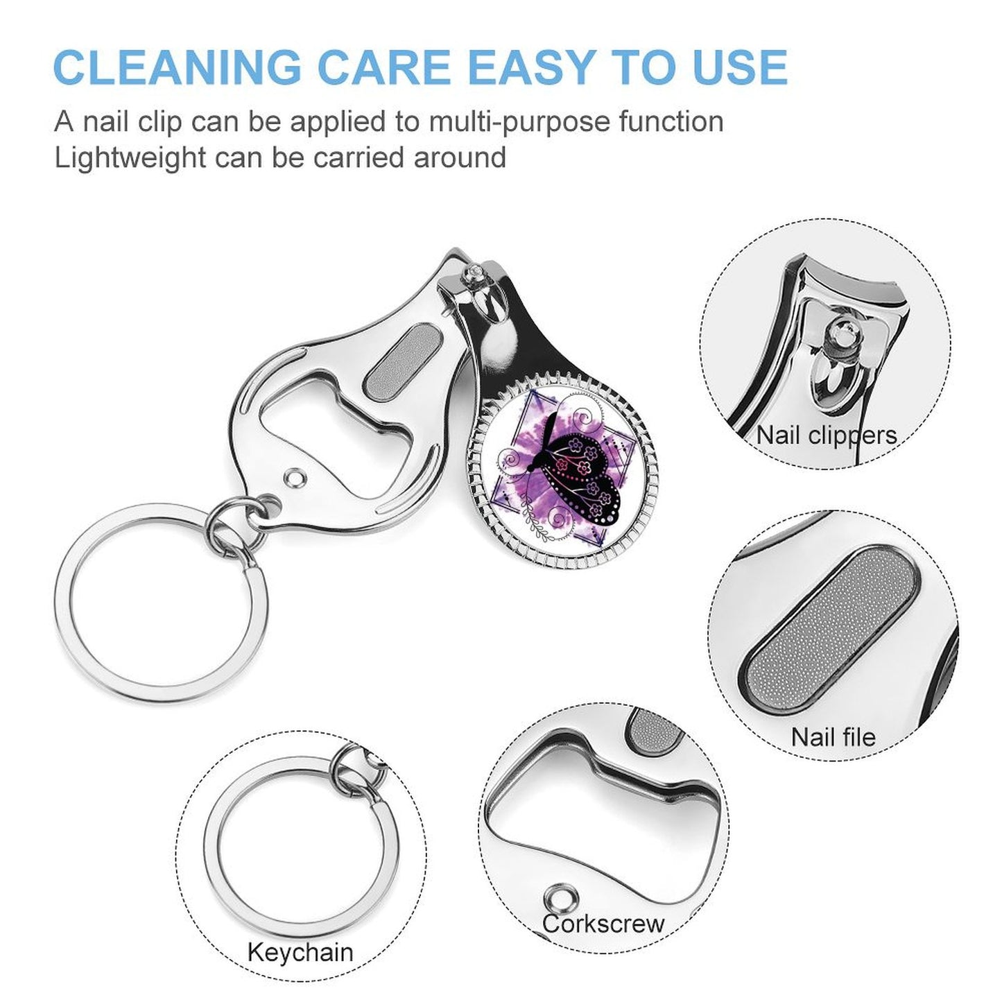 Nail Cutter Customizable with logo or Initial