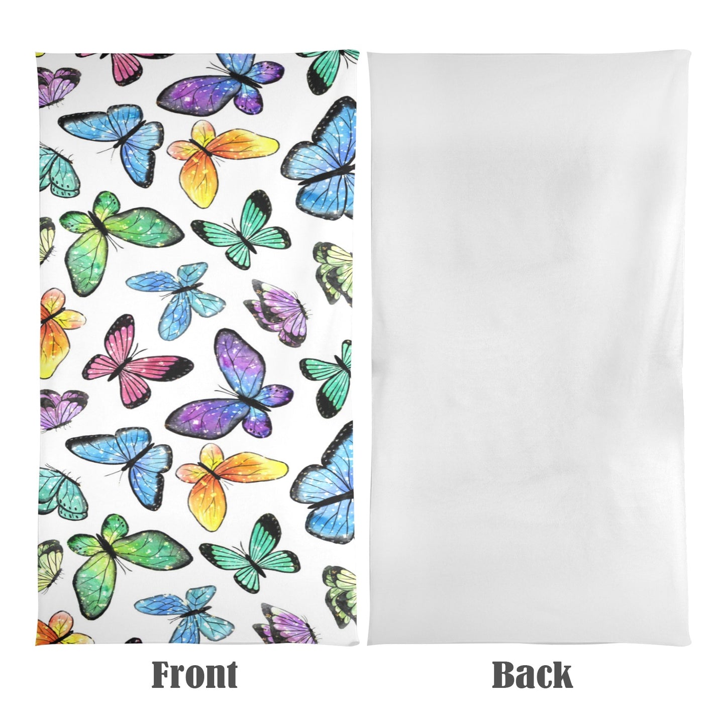 Butterflies beach towel Beach Towel 31"x71"(NEW)