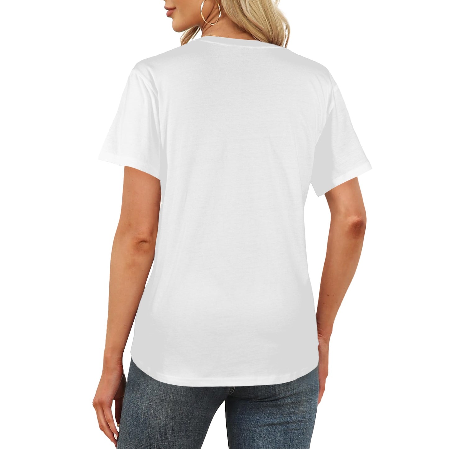 Purple Butterfly See Beauty Within Women's T-Shirt in USA Size (Front Printing) (Model T78)