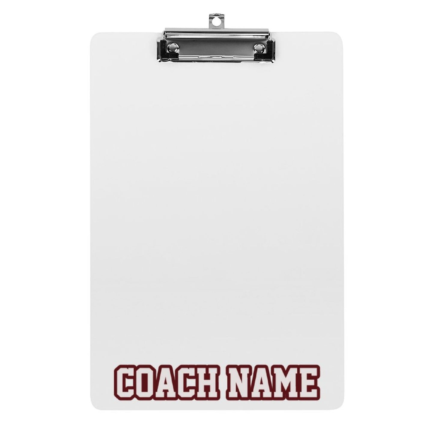 Acrylic Clipboard (A4) Custom Acrylic clipboard front side