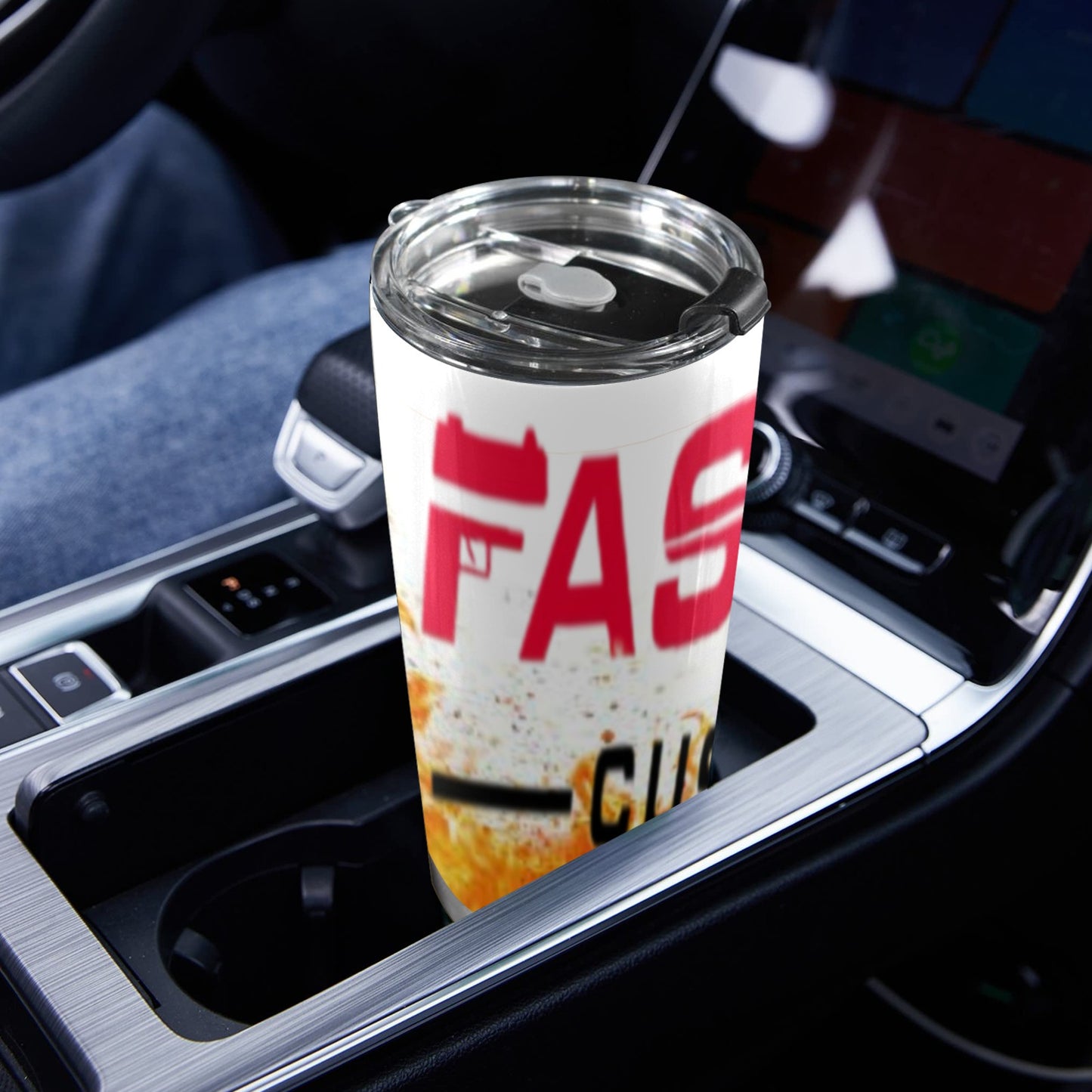 Fastfire Customs 20oz tumbler 20oz Mobile Tumbler with Lid (Black Lock)