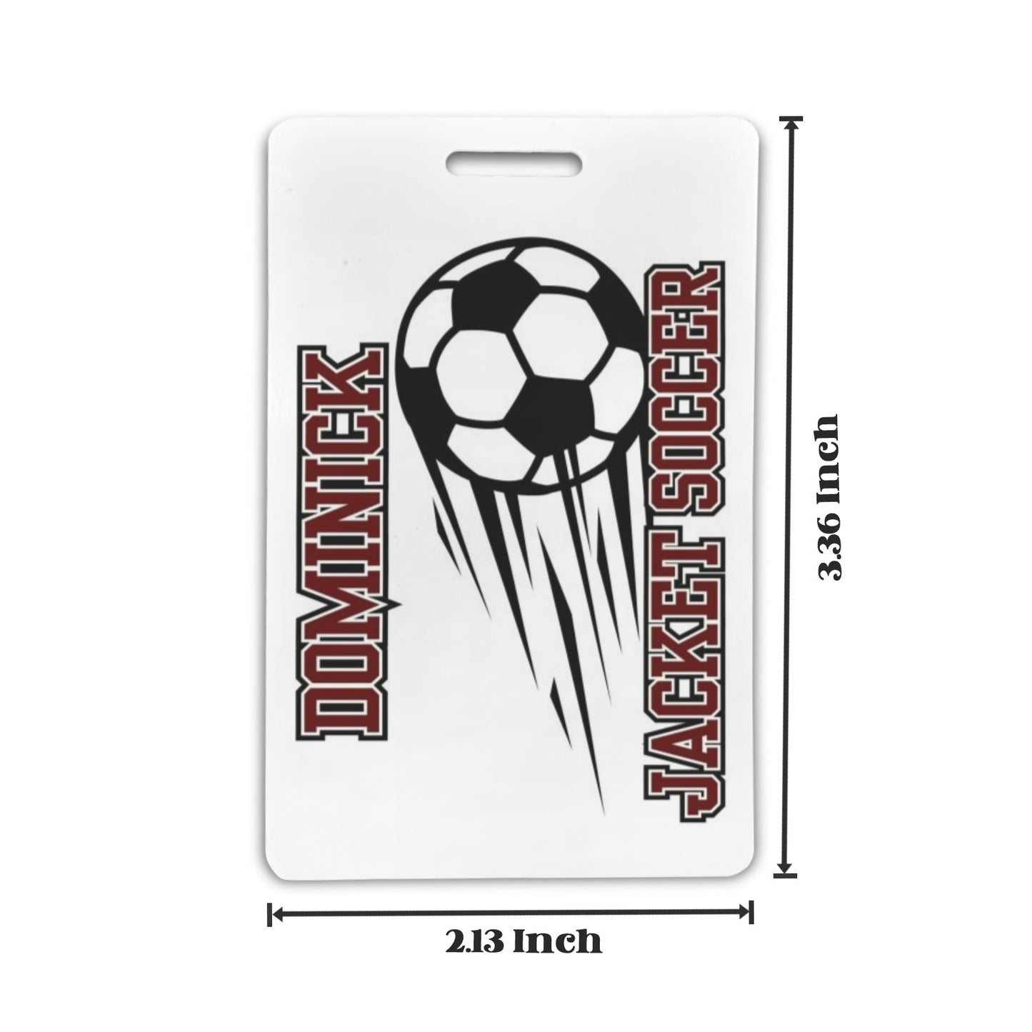 Bag Tag PVC Custom Spirit Hang Tag
