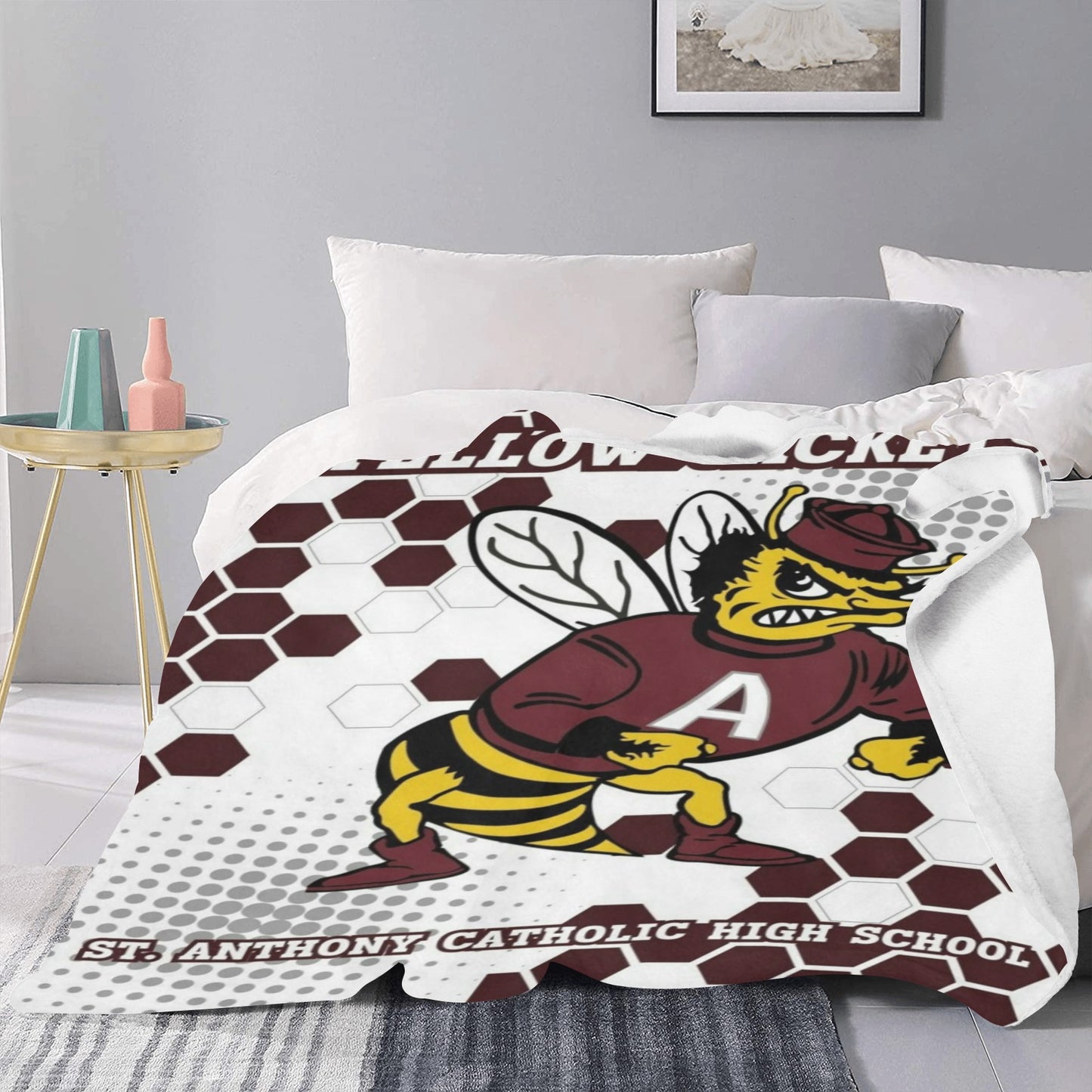 spirit-sports blanket Ultra-Soft Micro Fleece Blanket 40"x50" (Thick)