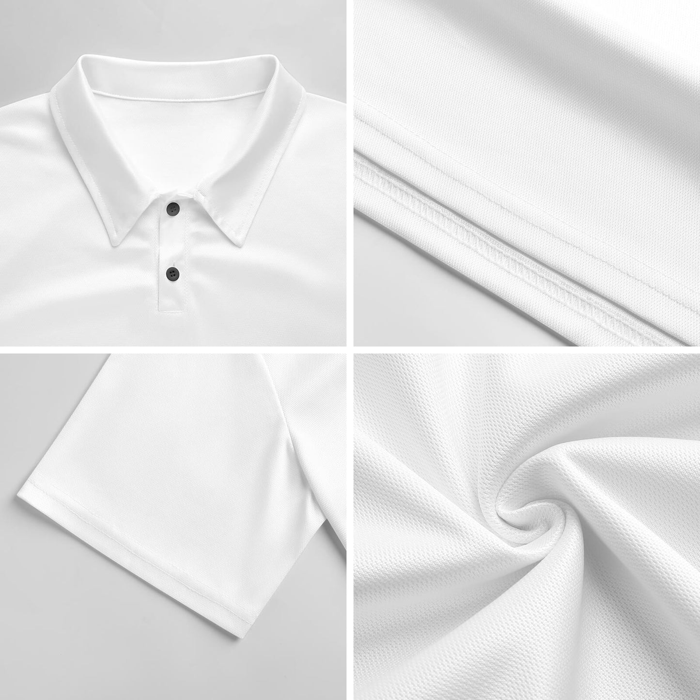 Shoulder buttoned polo shirt Men‘s POLO Shirt