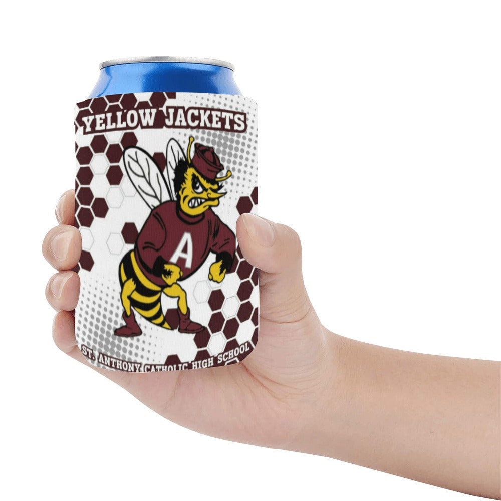 Spirit Can cooler -STA-2COLOR Neoprene Can Cooler 4" x 2.7" dia.