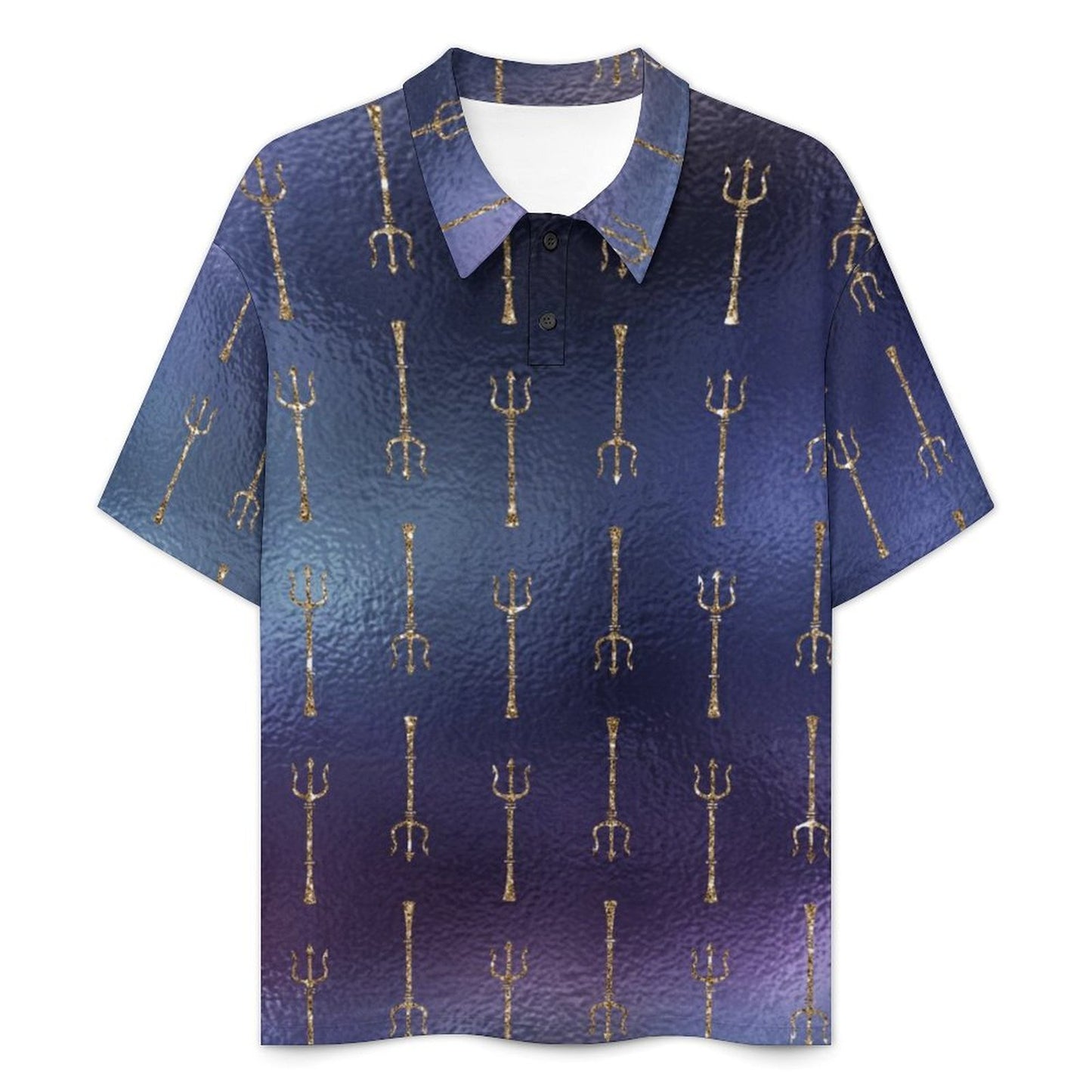 Shoulder buttoned polo shirt Men‘s POLO Shirt
