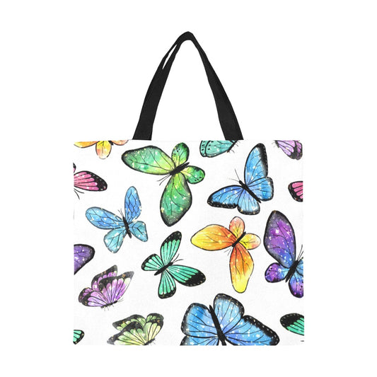 Butterflies beach tote All Over Print Canvas Tote Bag/Large (Model 1699)