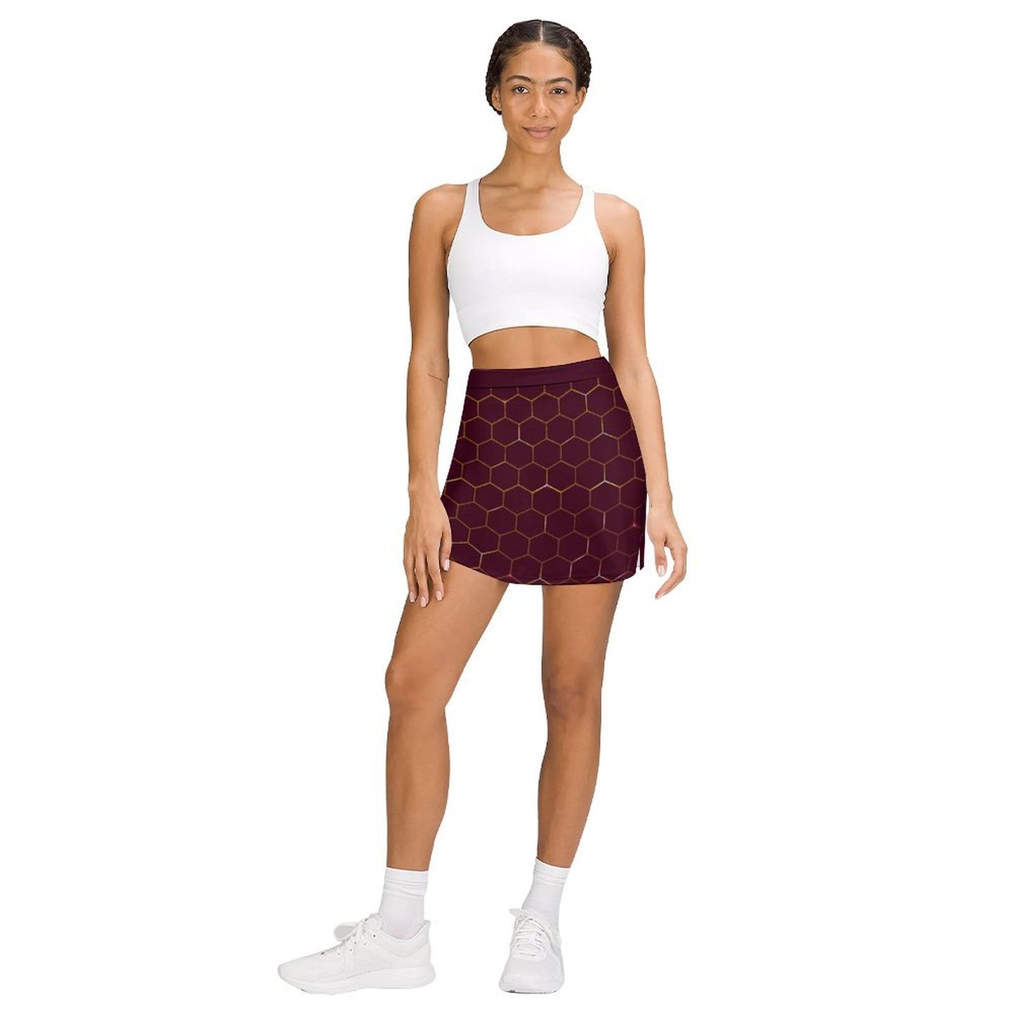 skort Anti-Emptied A-Line Skirt with Pocket