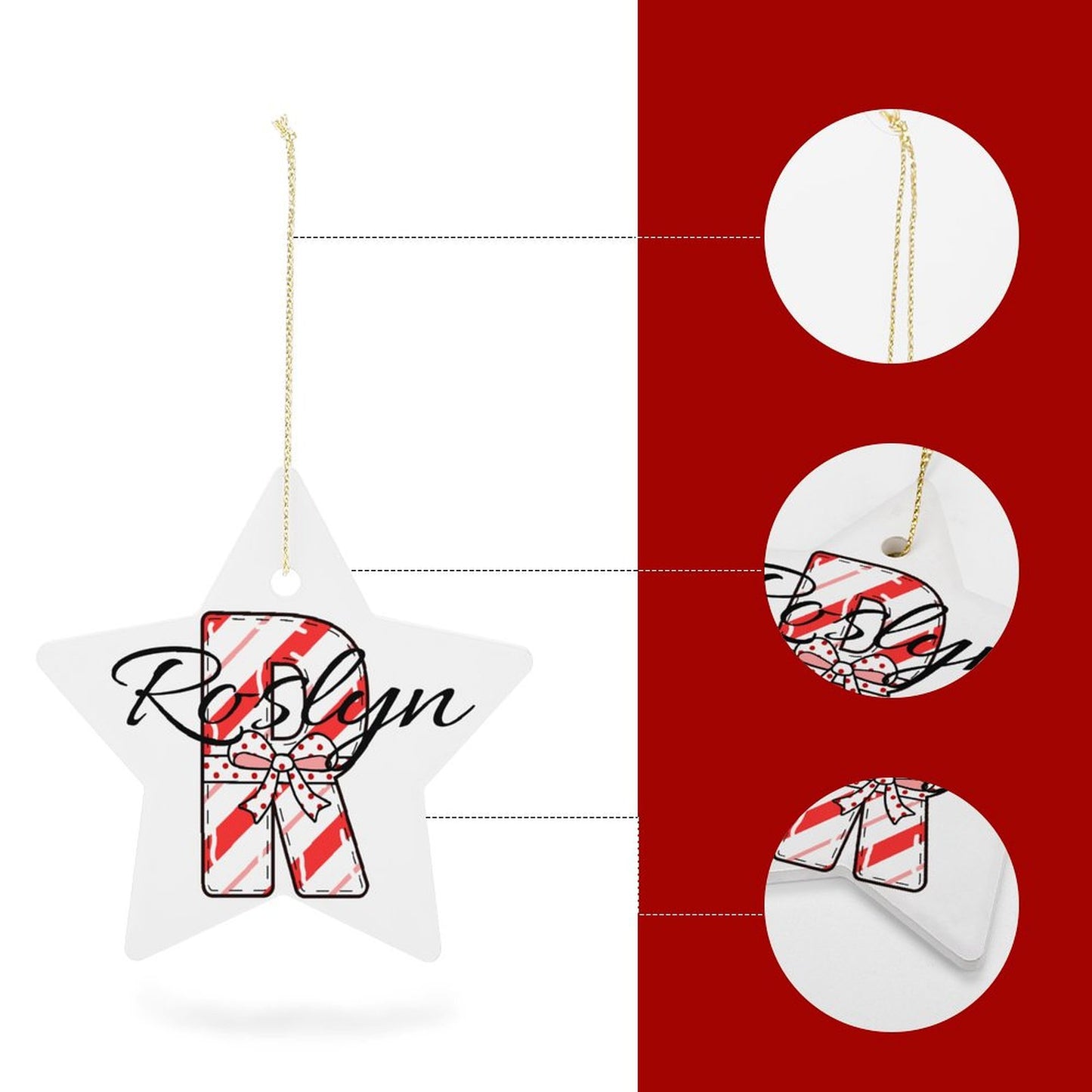 Christmas Star Pendant Christmas Star Ornament