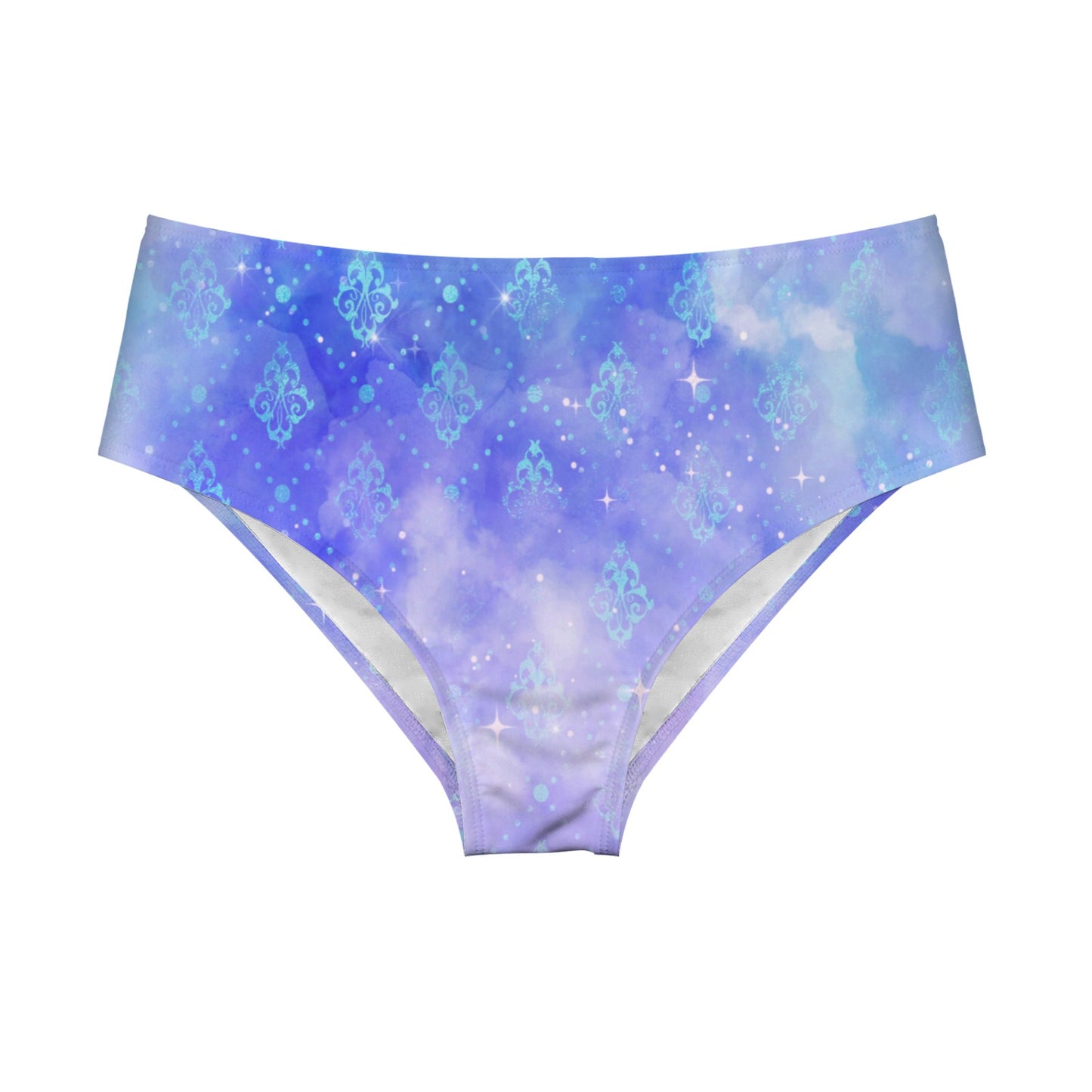 MoonlightSerenade womens high waist swimsuit bottoms Bikini Bottom (Model S37)