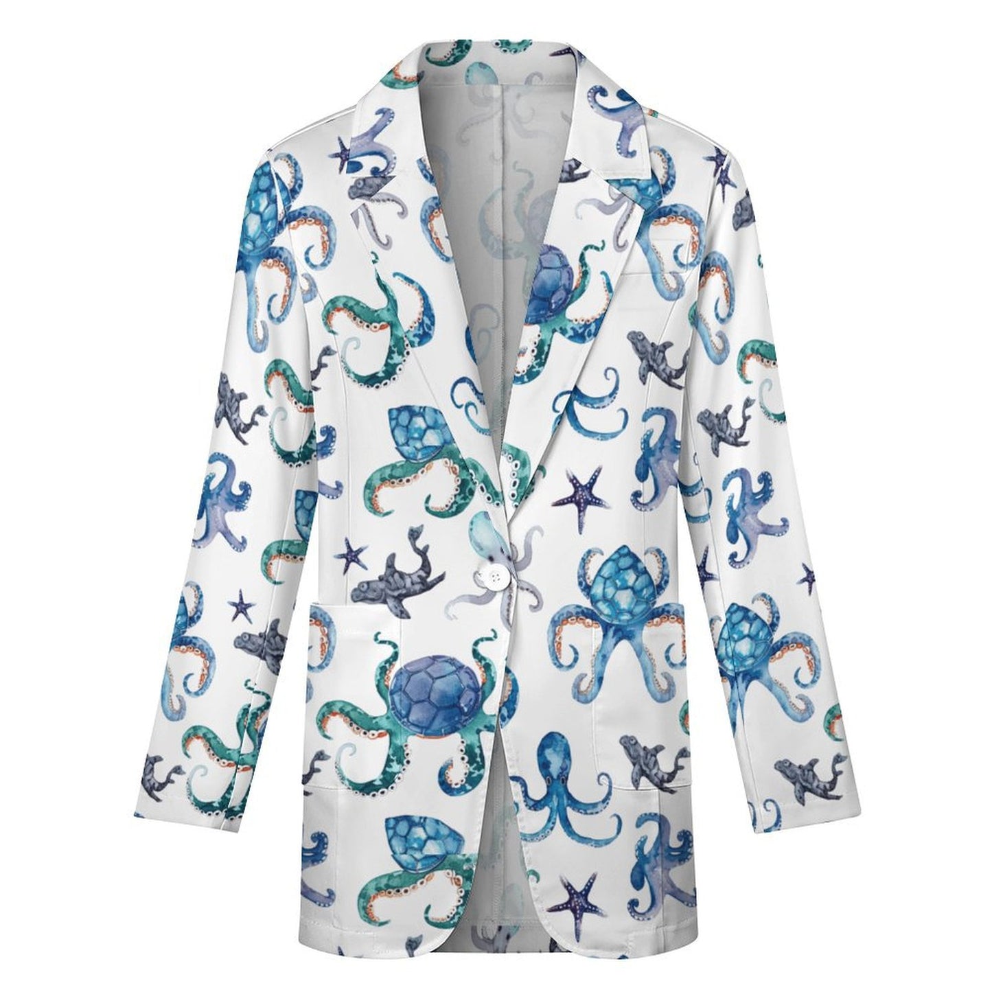 Women's casual suit All Over Print Women's Blazer