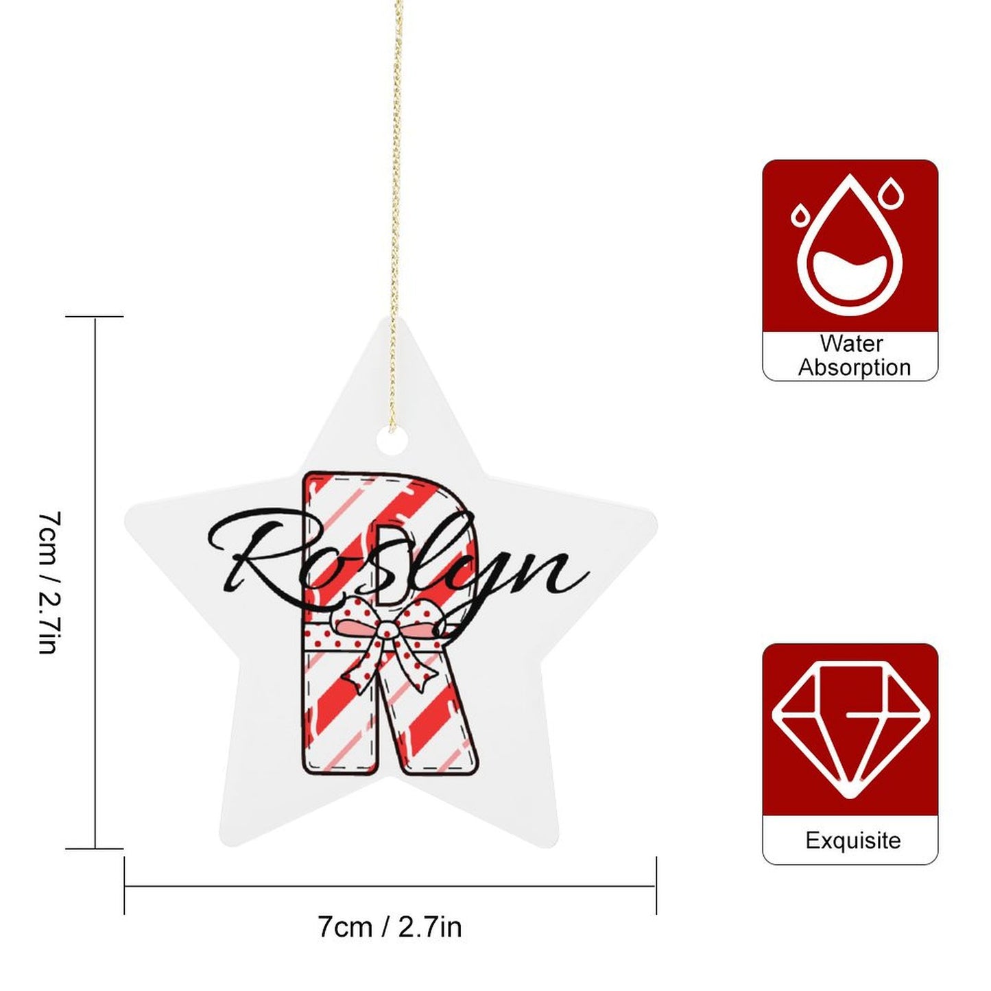 Christmas Star Pendant Christmas Star Ornament