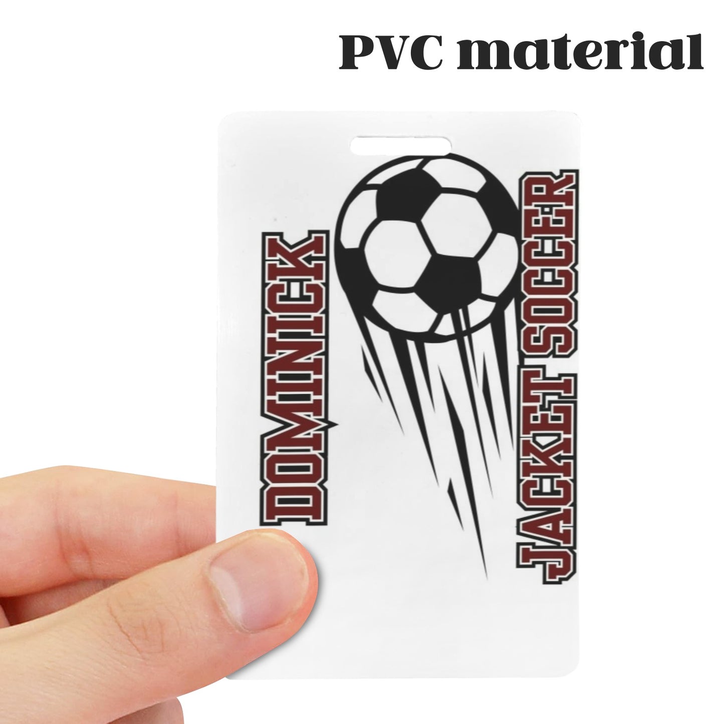 Bag Tag PVC Custom Spirit Hang Tag