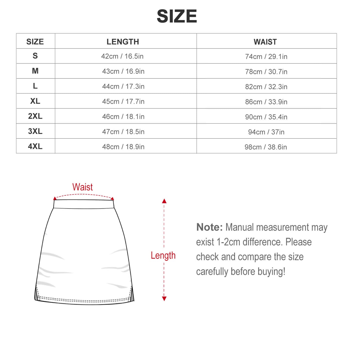 skort Anti-Emptied A-Line Skirt with Pocket