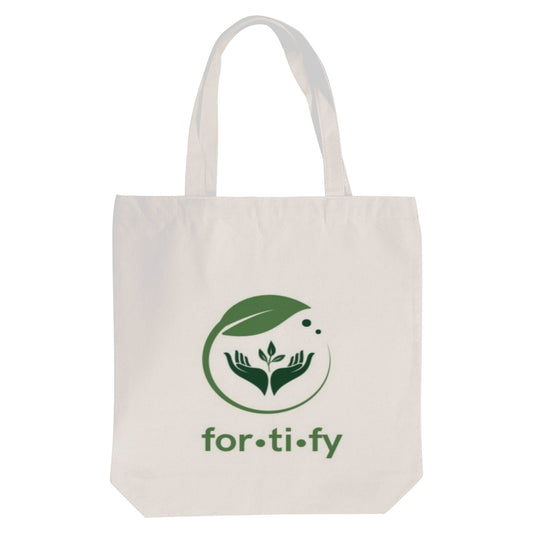 For-ti-fy bag Cotton Tote Bag (One Side Printing)