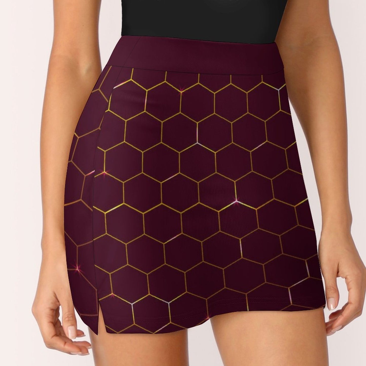 skort Anti-Emptied A-Line Skirt with Pocket