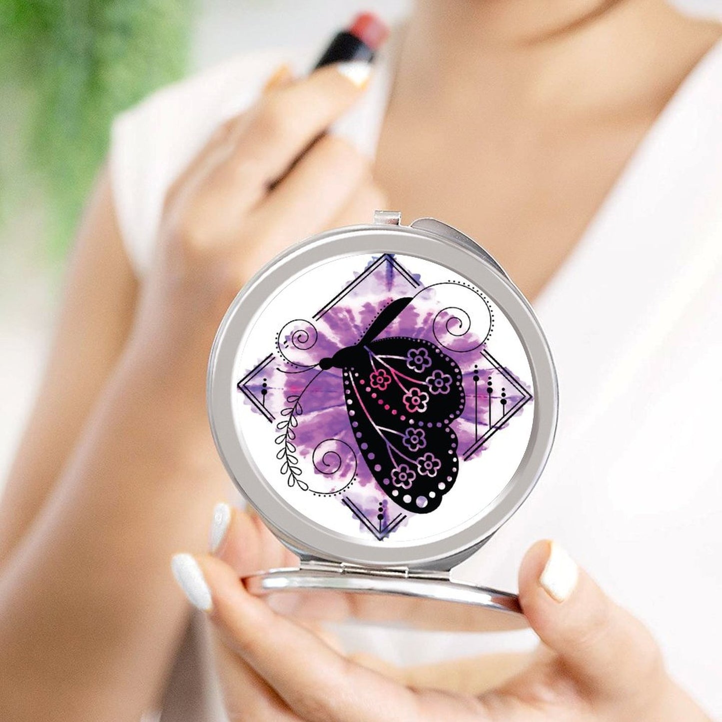Portable travel makeup mirror Portable Travel Makeup Mirror