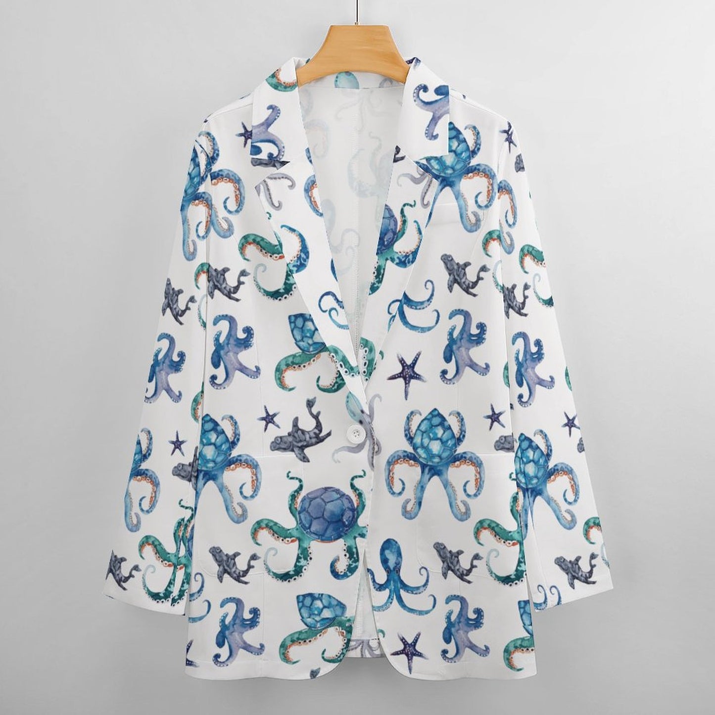 Women's casual suit All Over Print Women's Blazer