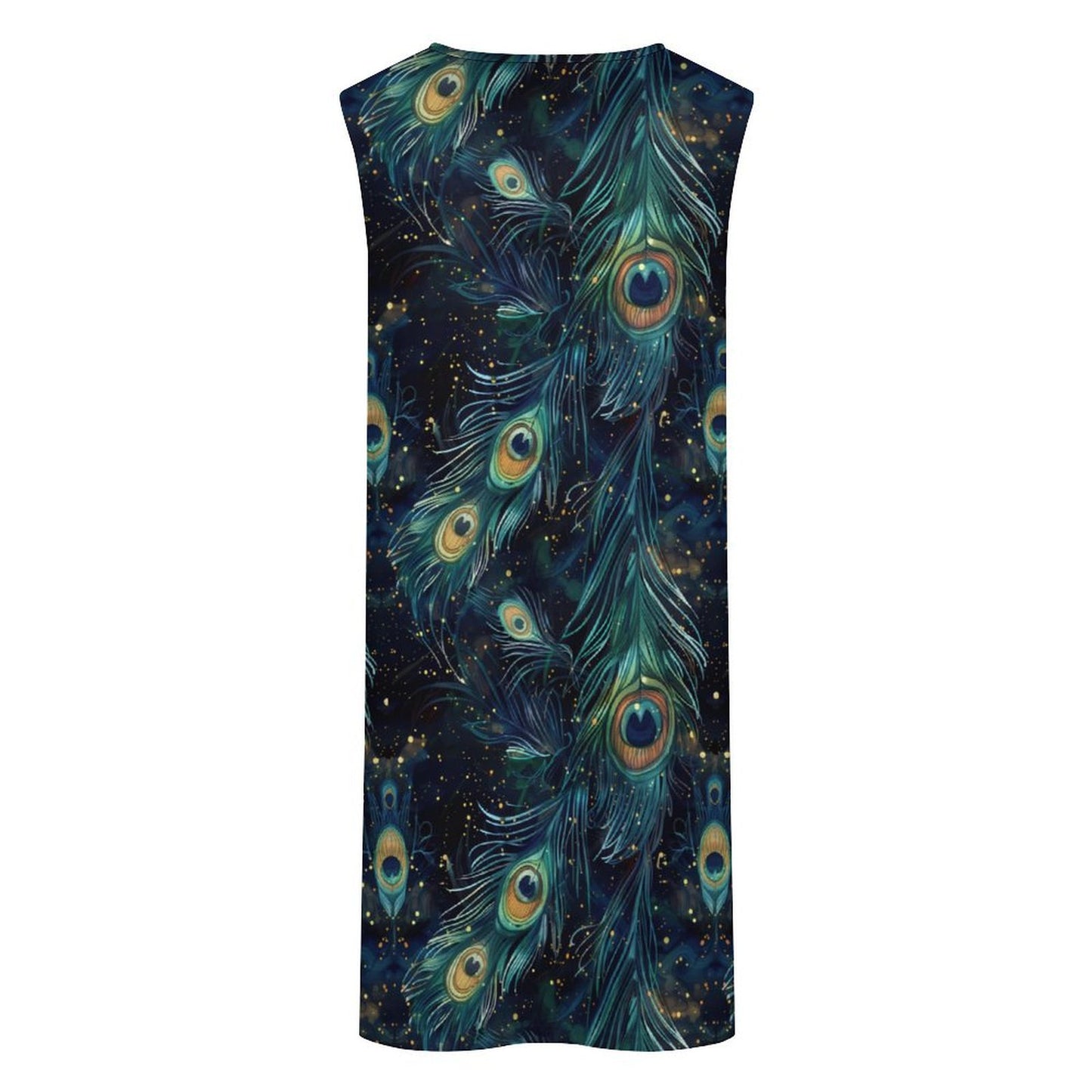 Vest pocket dress Sleeveless Pocket Dress