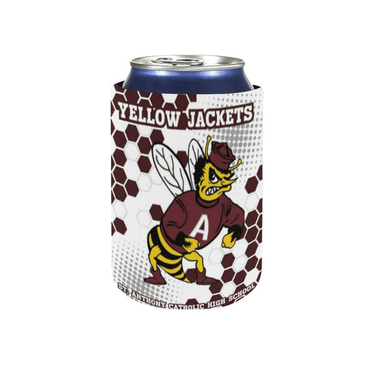 Spirit Can cooler -STA-2COLOR Neoprene Can Cooler 4" x 2.7" dia.