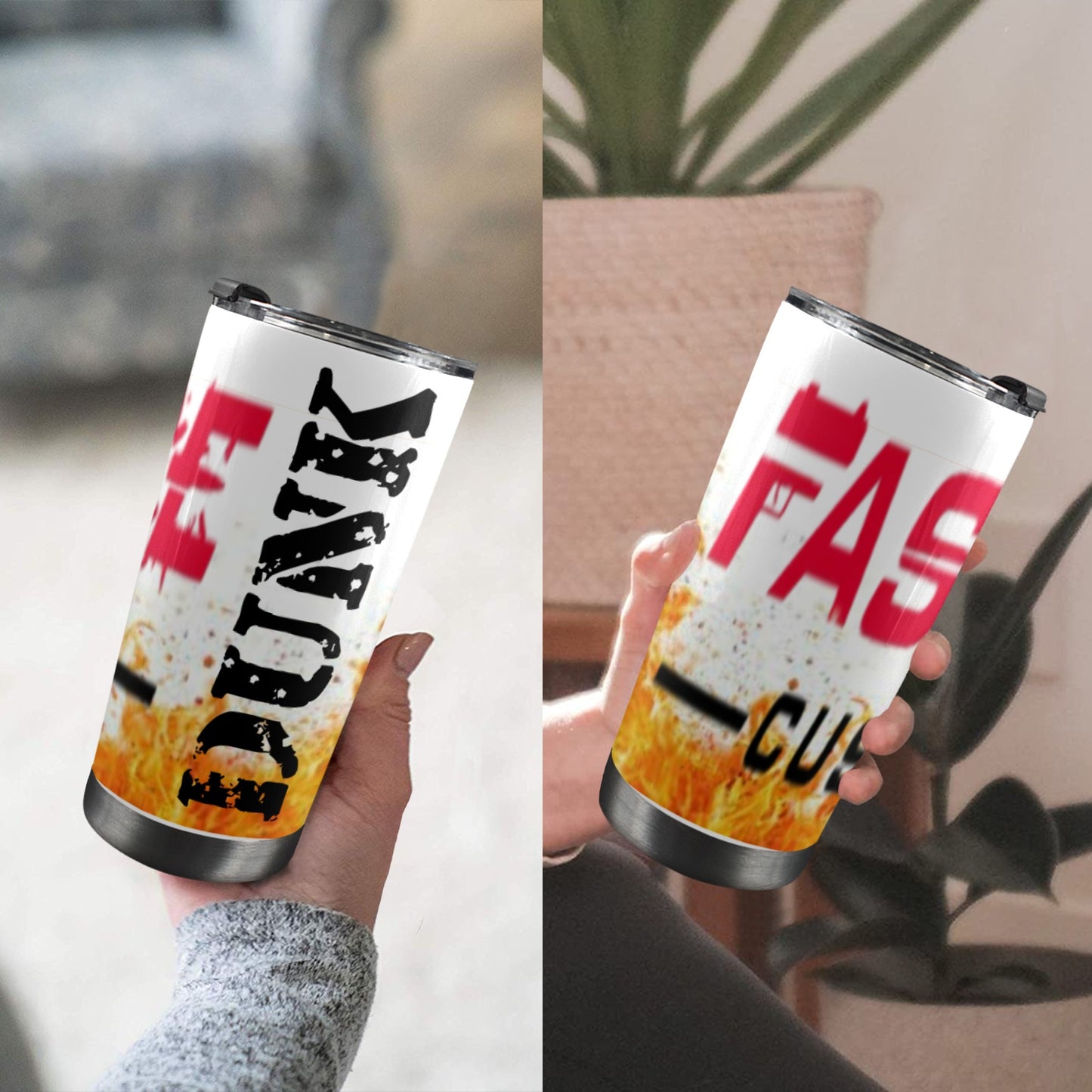Fastfire Customs 20oz tumbler 20oz Mobile Tumbler with Lid (Black Lock)